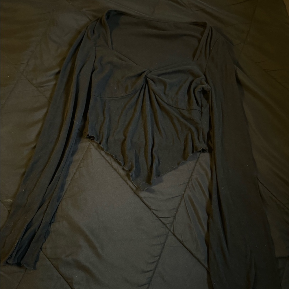 SHEIN Elegant Black Fabric